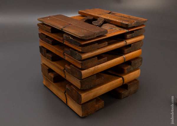 Great Skewed User Set of Hollow & Round Planes by VARVILL & SONS - 108799