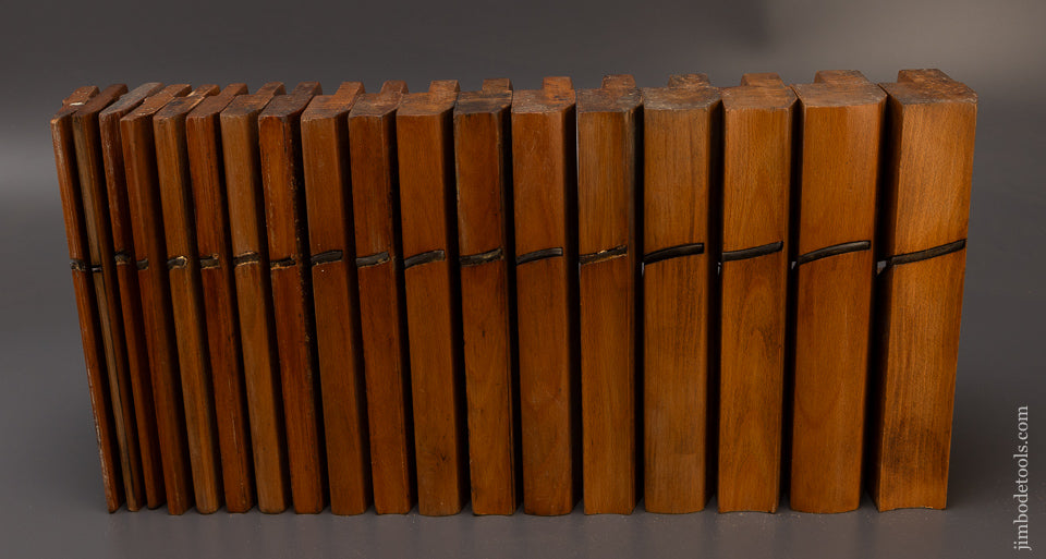 Great Skewed User Set of Hollow & Round Planes by VARVILL & SONS - 108799