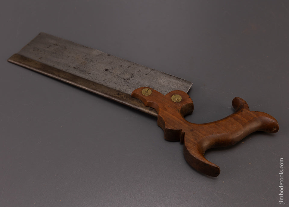 Fine JACKSON (WM. & CO. MONROE, N.Y.) Triple Cove Back Saw - 108804