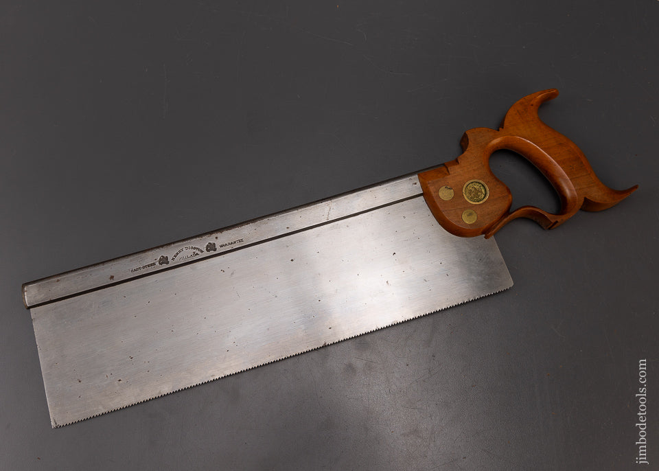 Astounding New Old Stock Double Eagle Back Saw Mint Unused - 108824