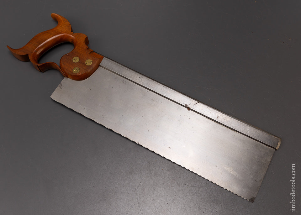 Astounding New Old Stock Double Eagle Back Saw Mint Unused - 108824