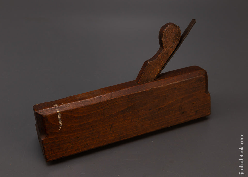 Very Complex 18th Century Moulding Plane by I. SLEEPER with Lignum Boxing - 108865