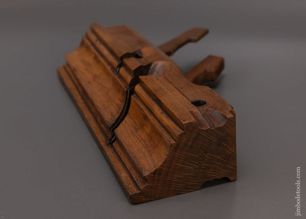 Fantastic Double Iron Dutch Crisp Complex Moulding Plane - 108893