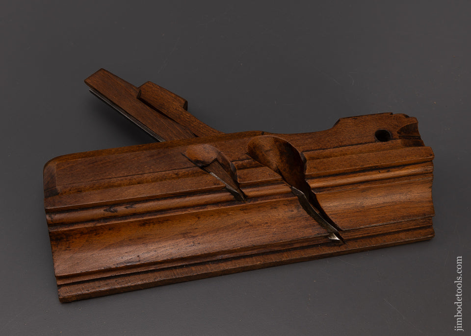 Fantastic Double Iron Dutch Crisp Complex Moulding Plane - 108893