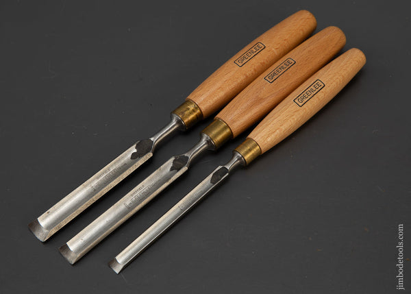 3 Mint Gouges 3/8, 5/8, 3/4 Inch GREENLEE - 108913