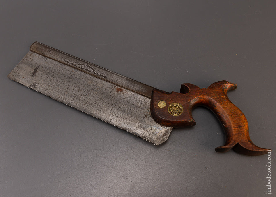 Rare BROWN & SPRAGUE N.Y. Dovetail Saw - 108948