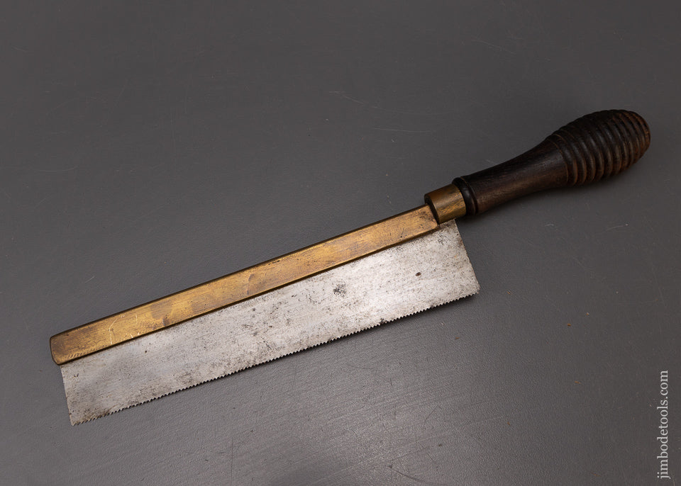 BISHOP (Faint Etch) Brass back Dovetail Saw - 108949