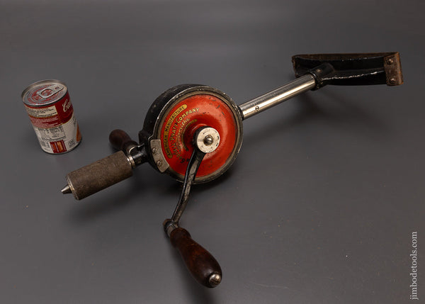 Spectacular GOODELL PRATT Massive Multi-Function & Speed Hand Drill in Full Paint - 108958