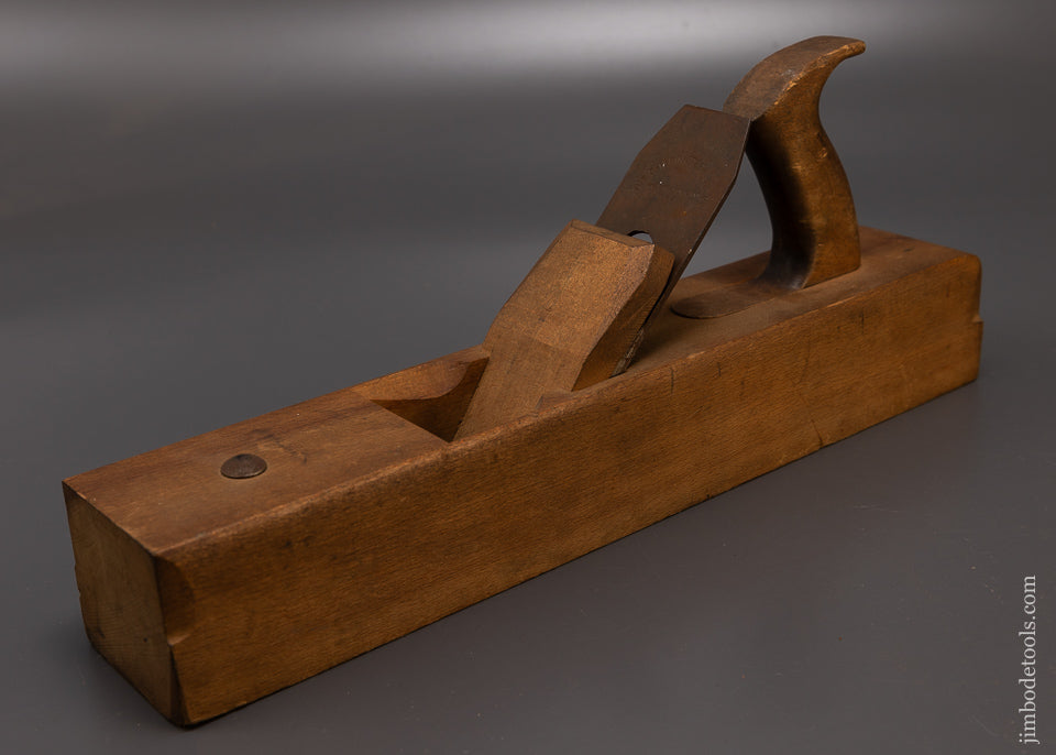 New Old Stock Unused Wooden Jack Plane by J. PEACE NEW YORK - 109016