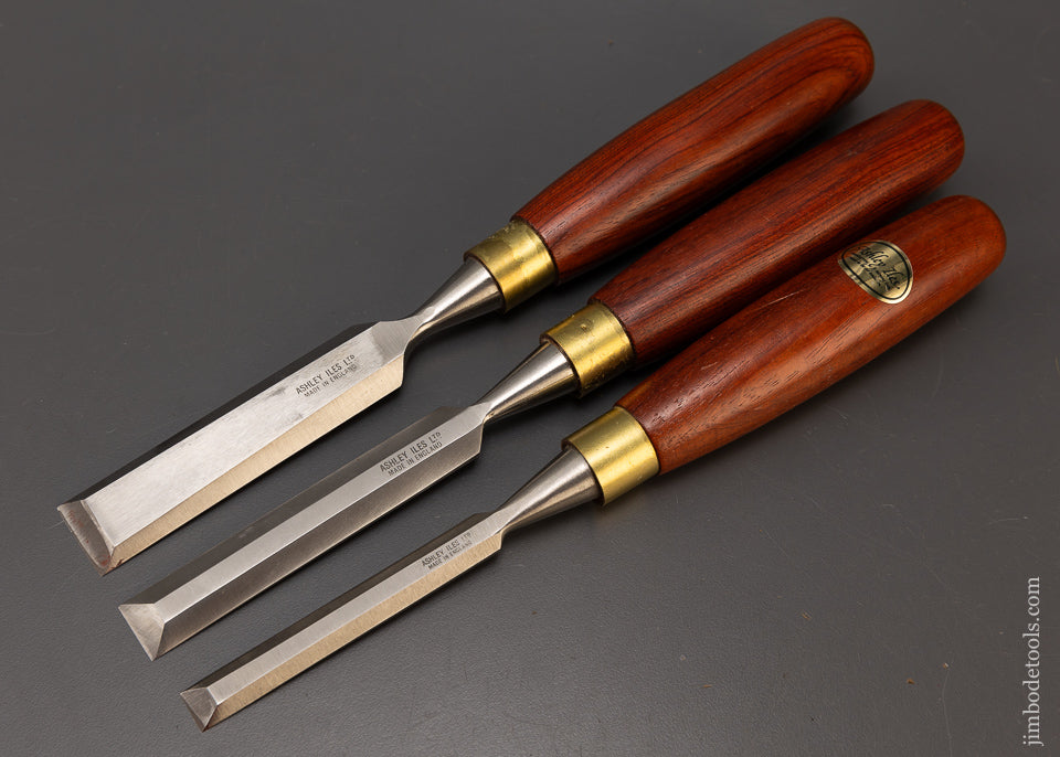 Chisel Minus 3 Mint ASHLEY ILES Rosewood Handle Bevel Edge Chisels - 109038 – Jim ...
