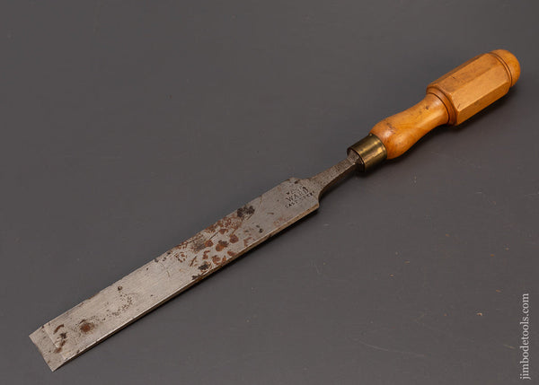 1 1/4 Inch Long, Thin Boxwood Handle Paring Chisel WARD - 109042