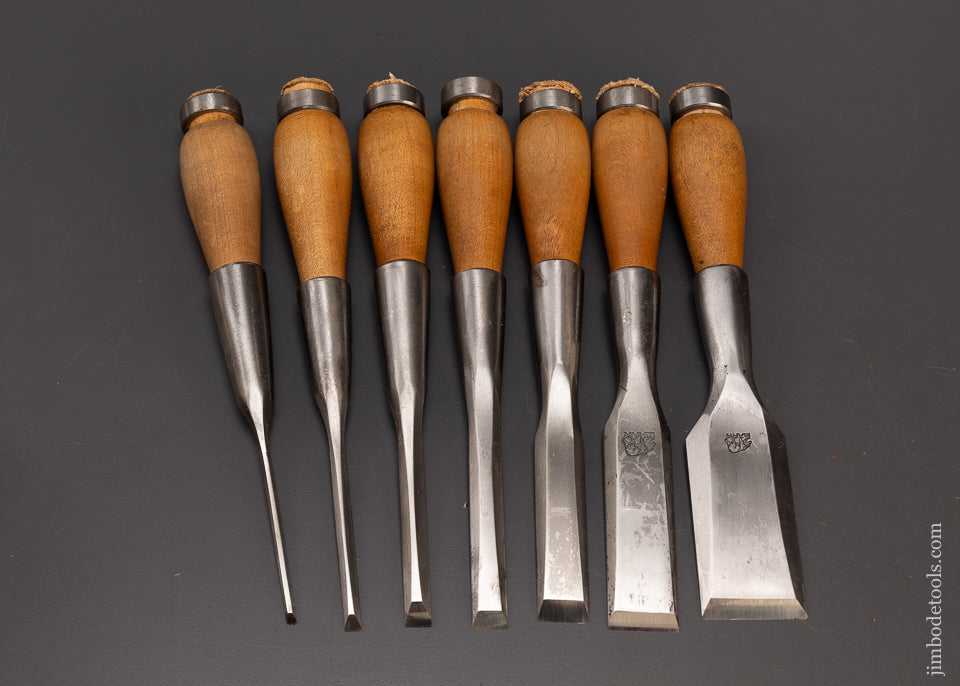 Chisel Minus Fine Set of 7 BARR Bench Chisels - 109064 – Jim Bode Tools