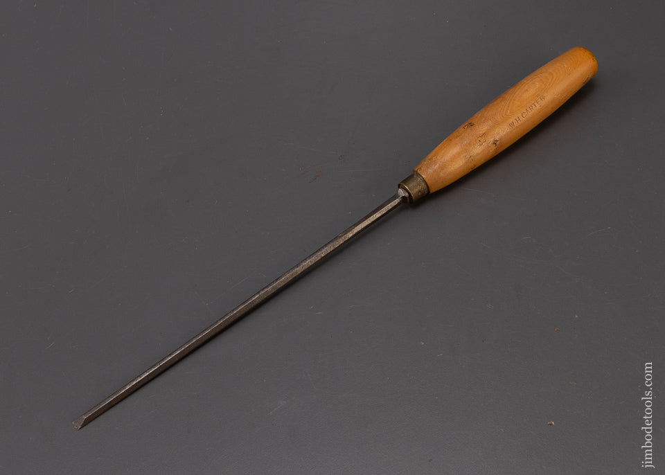 3/16 Inch Long, Thin Boxwood Handle Paring Chisel STORMONT - 109069