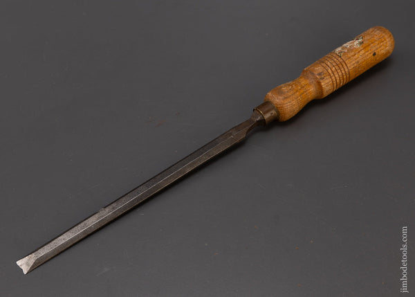 1/2 Inch Long, Thin Ash Handle Paring Chisel - 109084