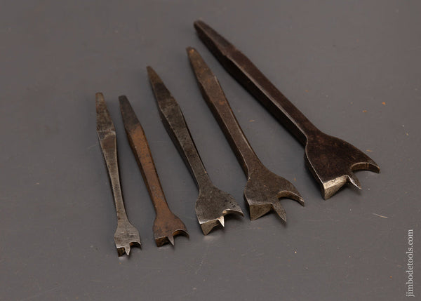 Working Set of 5 Center Bits for Bit Brace - 109103