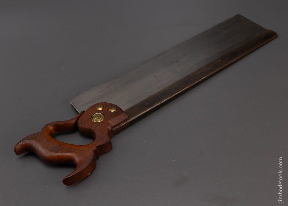 Utterly Crisp SARGENT & CO NEW YORK 16 Inch Back Saw - 109149