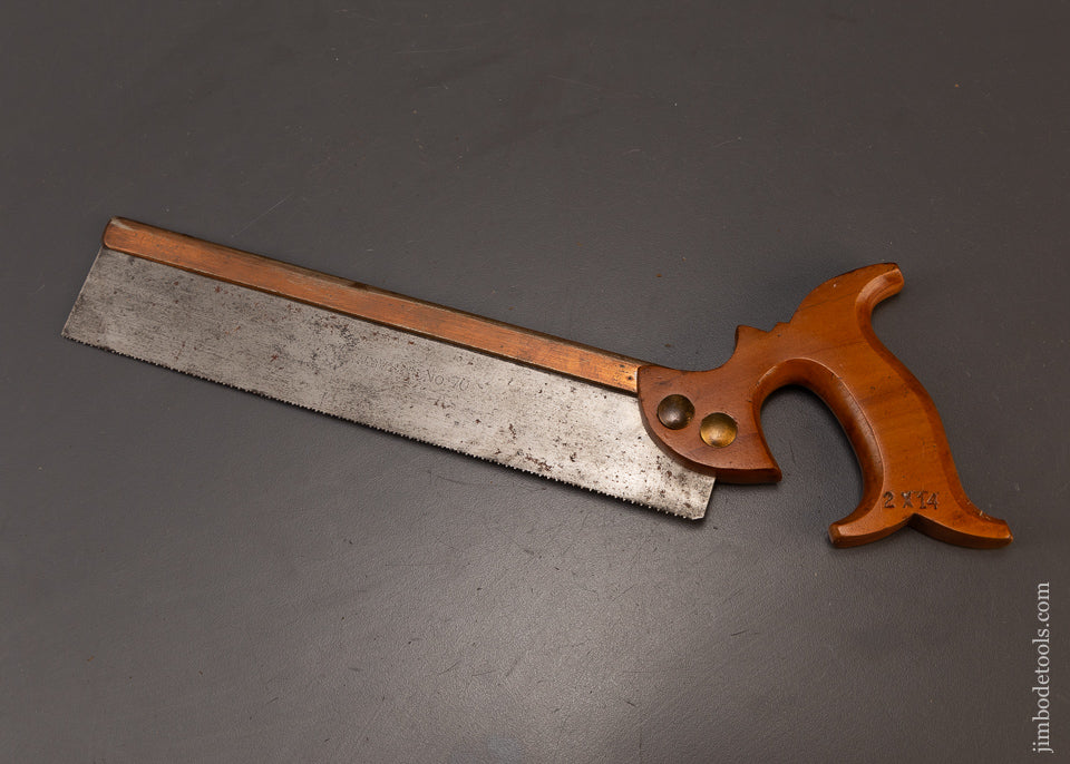 Rare & Fine DISSTON No. 70 Dovetail Saw - 109182