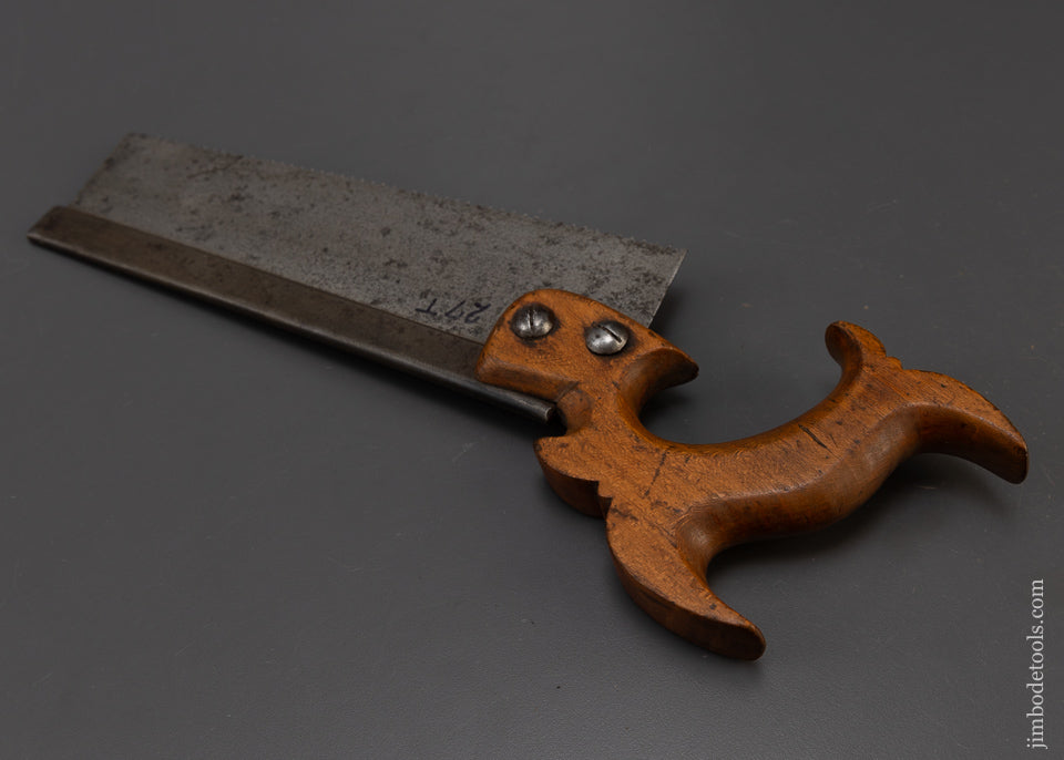 Rare CORTLAND WOOD Back Saw - 109196