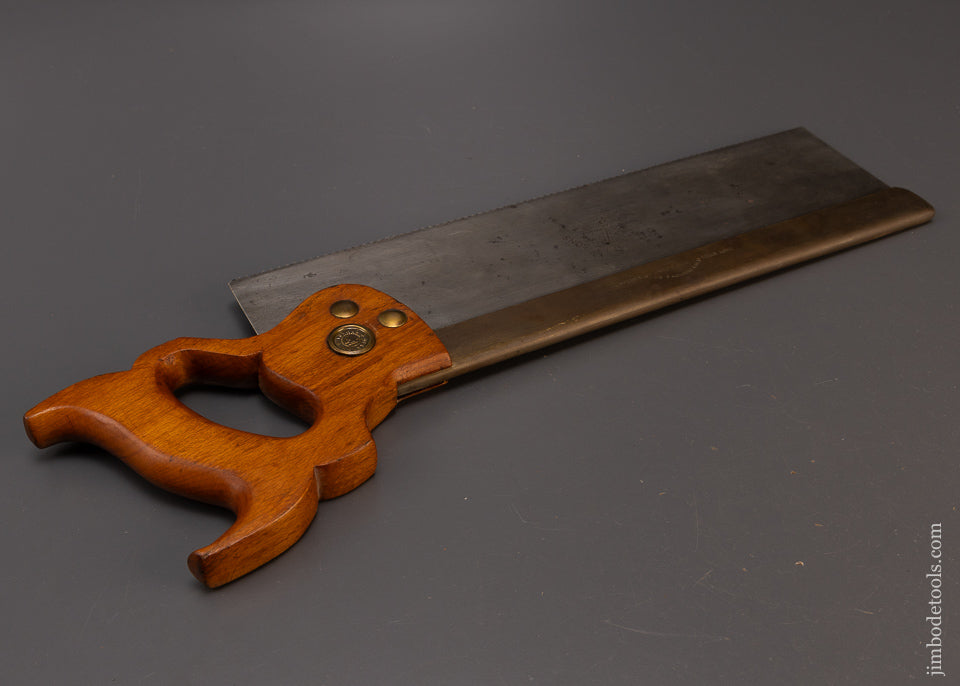 Rare DISSTON CANADA Brass Back Saw - 109197