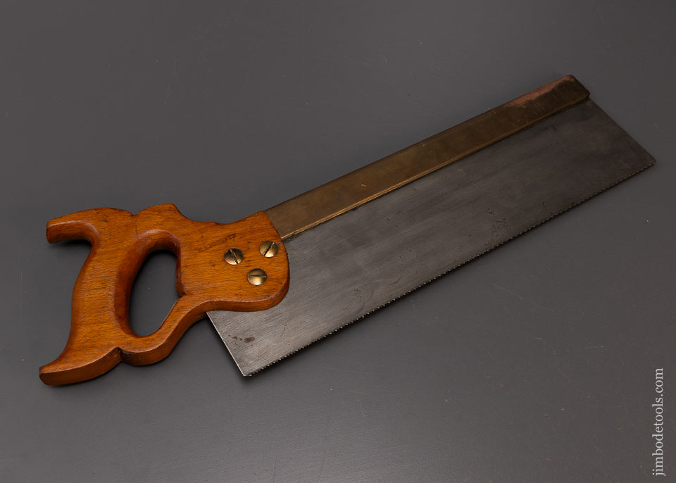 Rare DISSTON CANADA Brass Back Saw - 109197