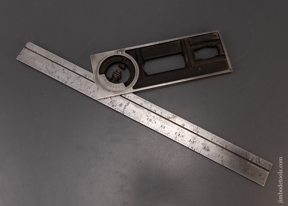 Massive STARRETT No. 439 Builder’s Square 18 x 9 7/8 Inch - 109228