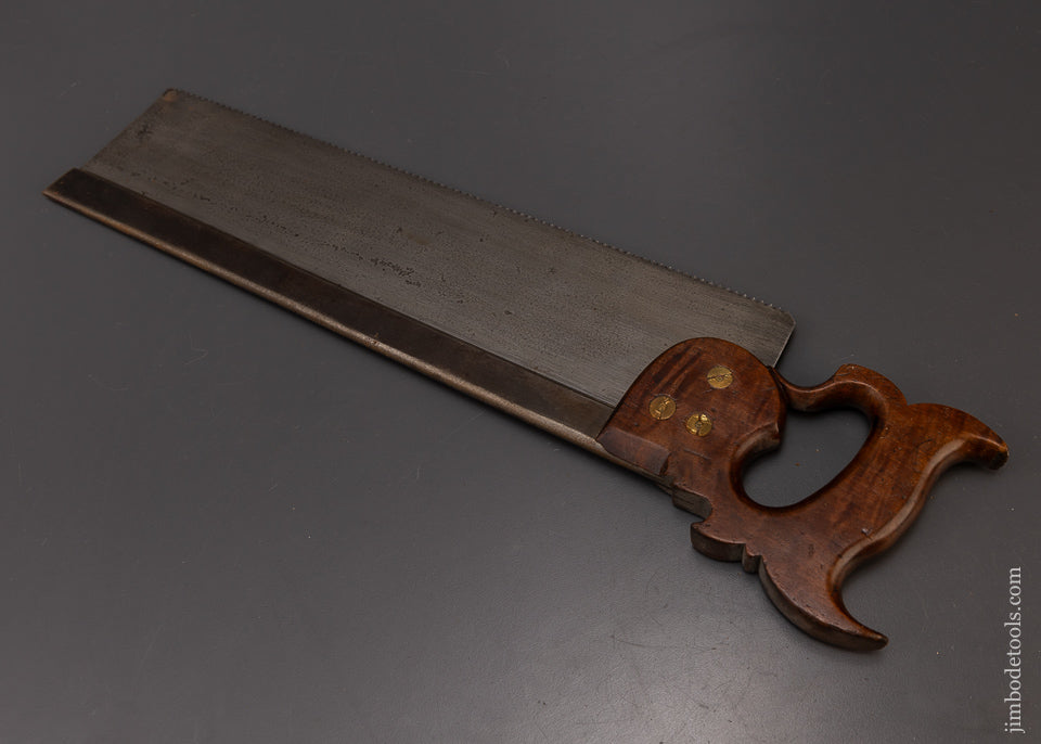 Early W. & C. JOHNSON 16 Inch Back Saw - 109232