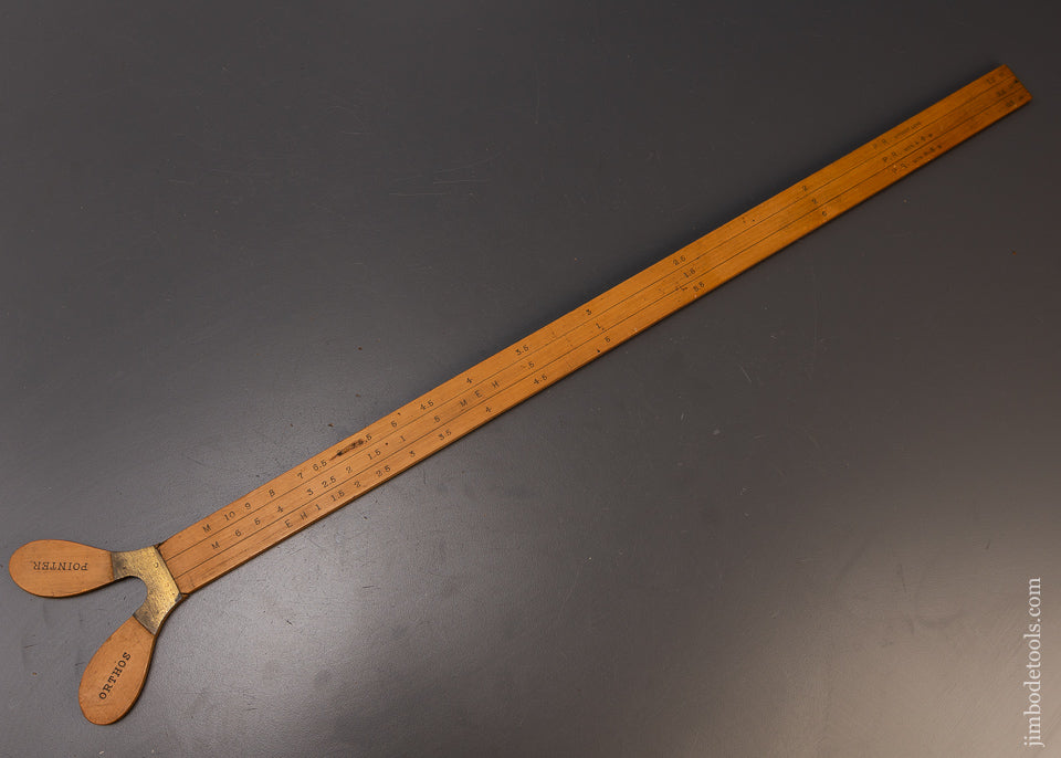 Rare Boxwood Rule “ORTHOS POINTER” - 109235