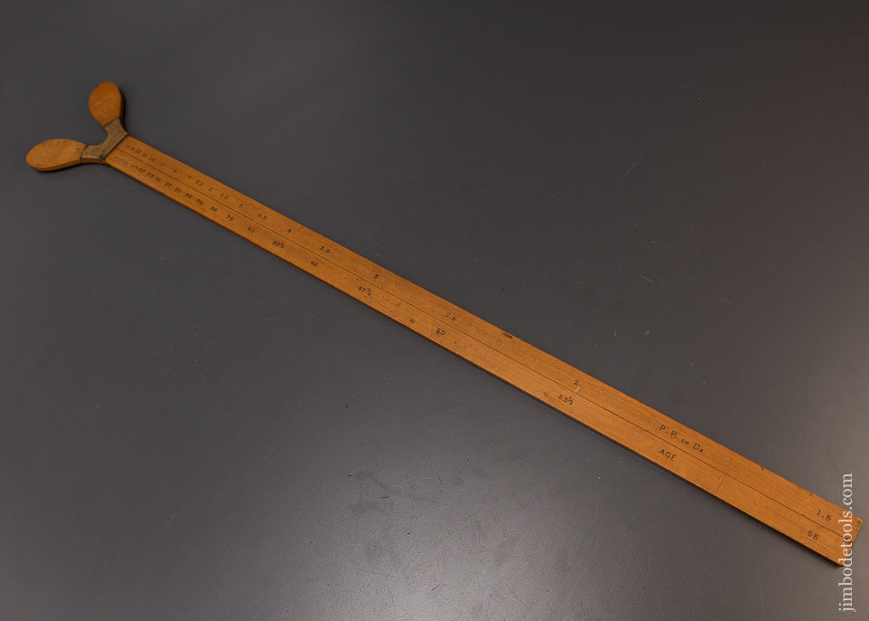 Rare Boxwood Rule “ORTHOS POINTER” - 109235