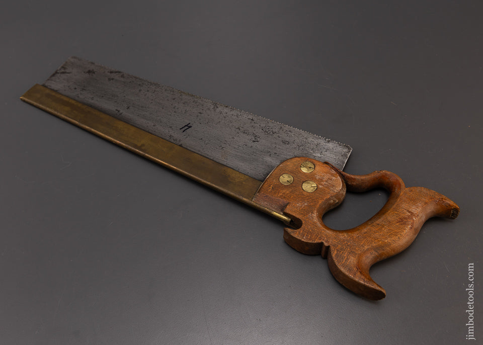 J. FLINT ROCHESTER Brass Back Carcass Saw - 109239