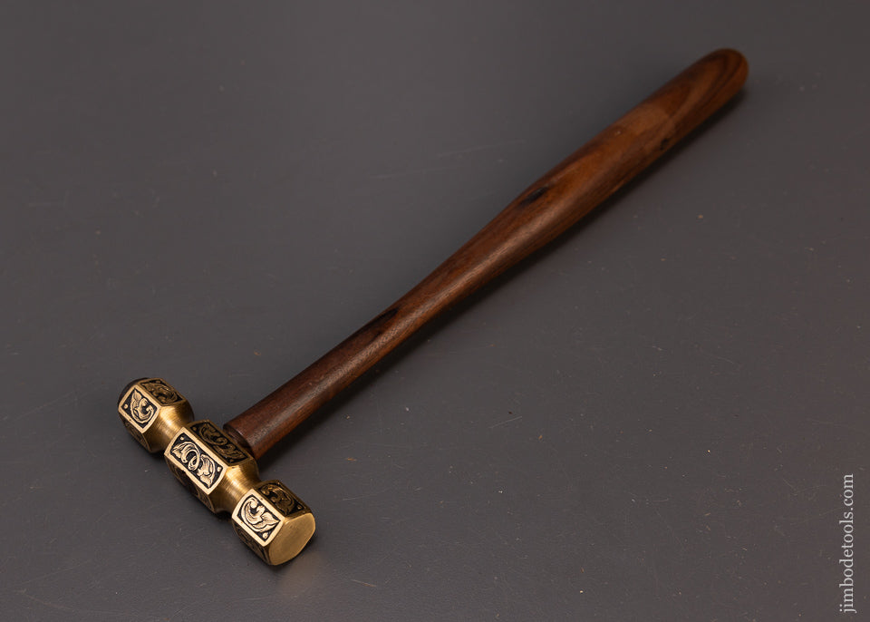 Drop Dead Stunning Deeply Engraved Plane Adjusting Hammer by MIKHAIL DAVYDOV - 109248