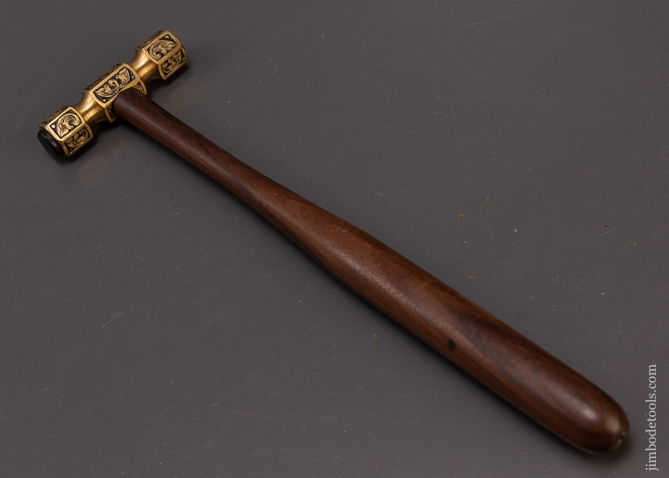 Drop Dead Stunning Deeply Engraved Plane Adjusting Hammer by MIKHAIL DAVYDOV - 109248