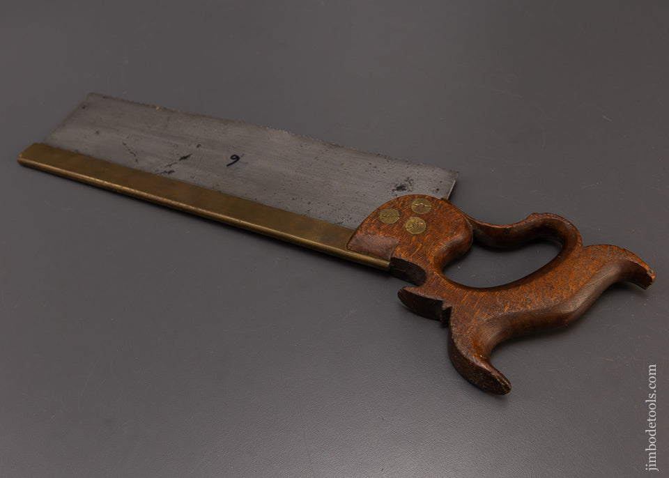 J. FLINT ROCHESTER Brass Back Tenon Saw - 109249