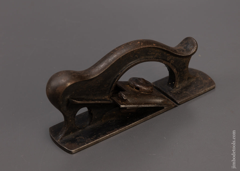 Fine Baby BIRMINGHAM Low Angle Rabbet Plane 6 Inch MOSHER PATENT - 109256