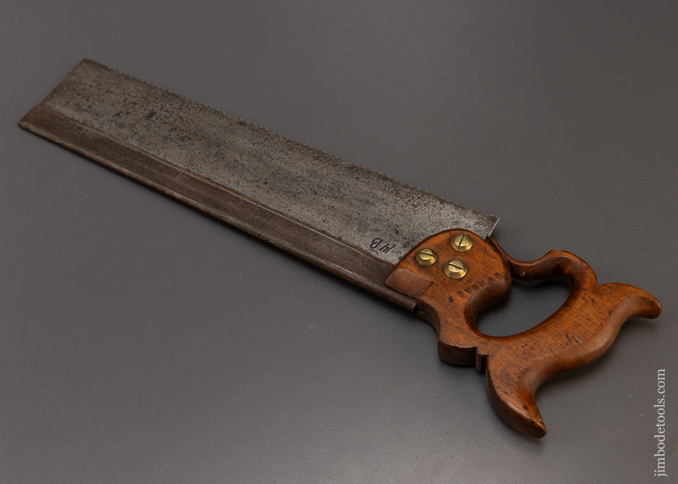 Rare & Fine J.H. BRINGHURST PHILADA Back Saw Ca. 1842-65 - 109264