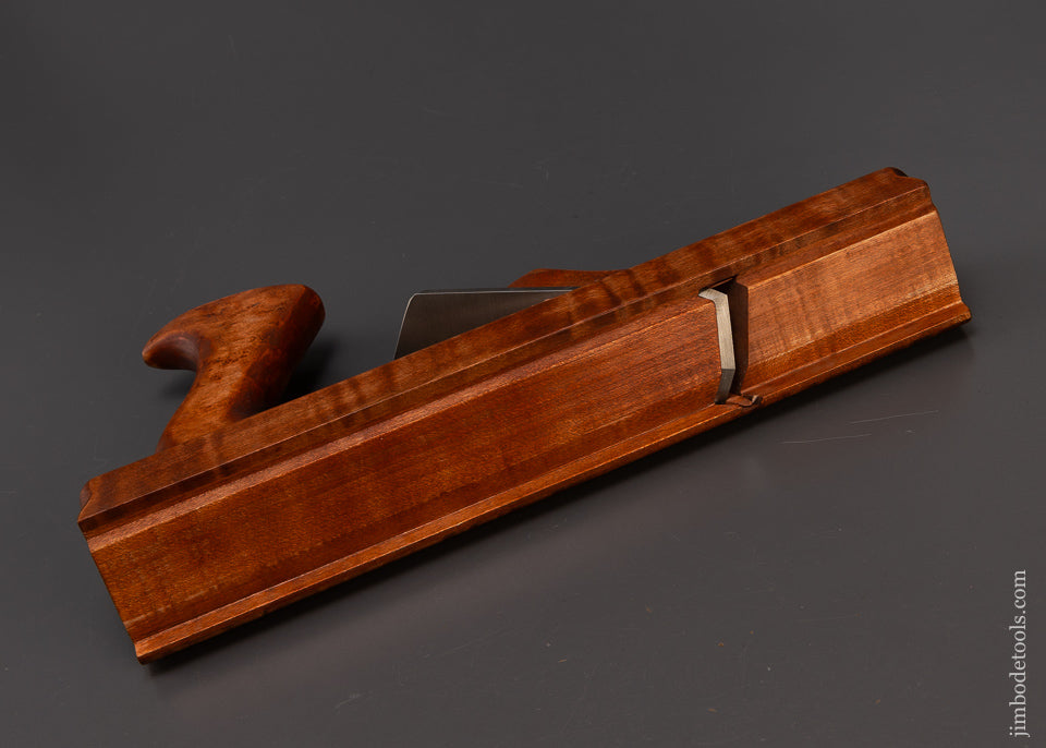 Dead Mint LEON ROBBINS Tiger Maple Panel Raiser Plane RIGHT Handed! - 109265