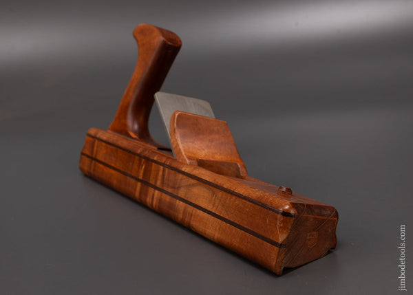 Mint Unused LEON ROBBINS Left-Handed Tiger Maple Panel Raiser Plane - 109266