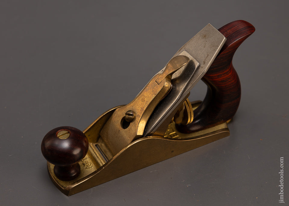 Rare LIE NIELSEN No. 1 Bronze Smooth Plane with Cocobolo Handles - 109273