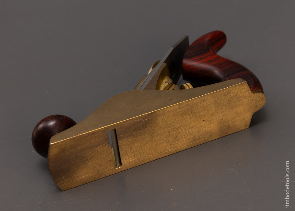 Rare LIE NIELSEN No. 1 Bronze Smooth Plane with Cocobolo Handles - 109273