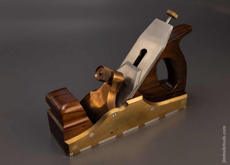 Spectacular Rosewood Infill Dovetailed Adjustable Smooth Plane by DARRYL HUTCHINSON - 109288