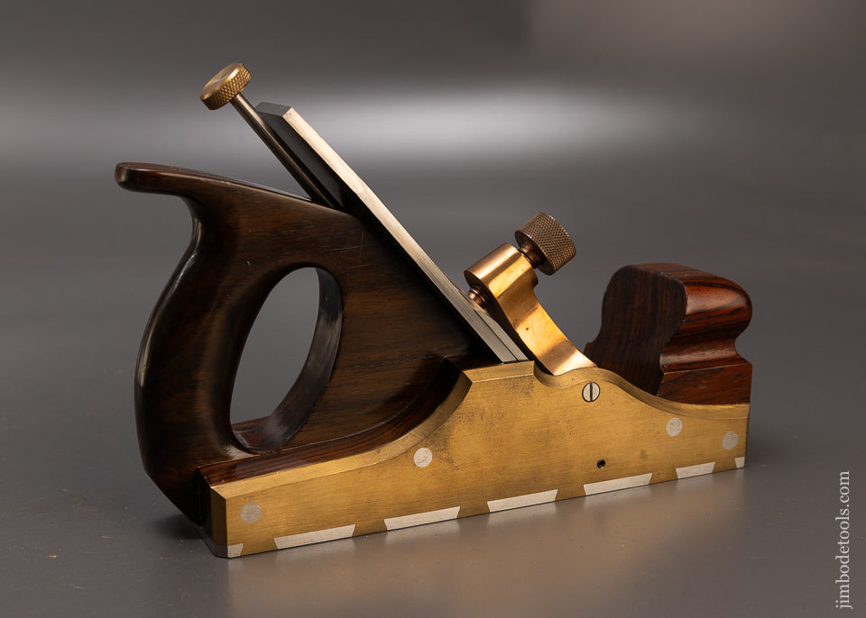 Spectacular Rosewood Infill Dovetailed Adjustable Smooth Plane by DARRYL HUTCHINSON - 109288