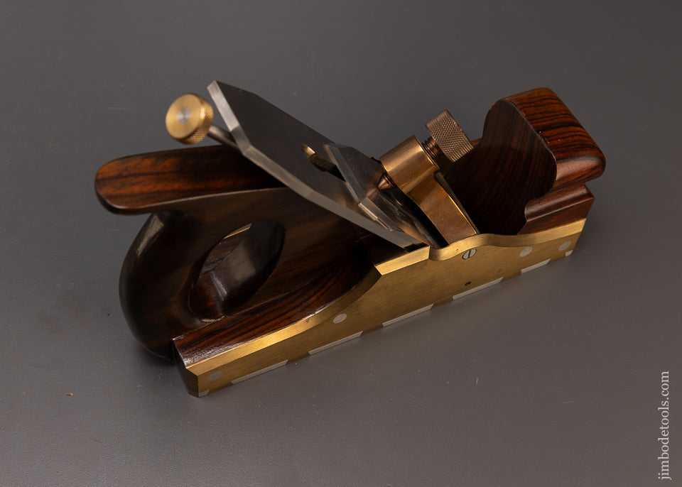 Spectacular Rosewood Infill Dovetailed Adjustable Smooth Plane by DARRYL HUTCHINSON - 109288