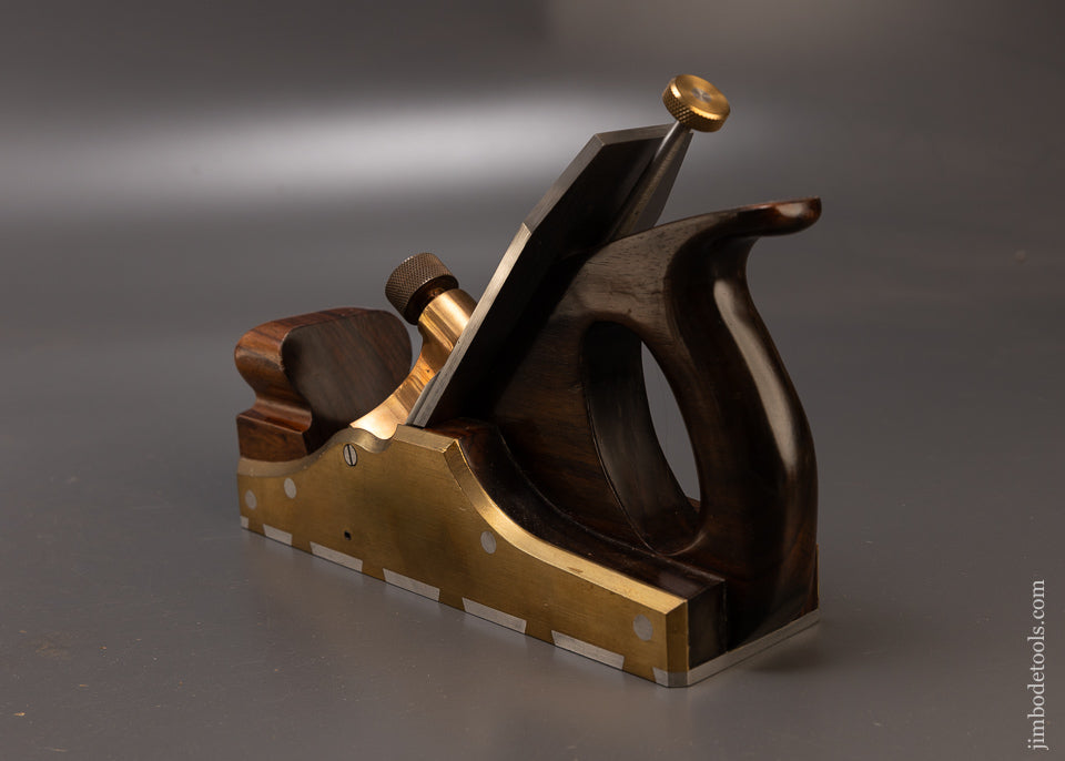 Spectacular Rosewood Infill Dovetailed Adjustable Smooth Plane by DARRYL HUTCHINSON - 109288
