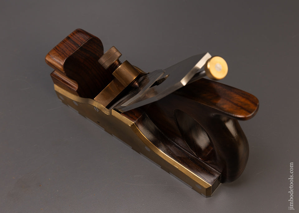 Spectacular Rosewood Infill Dovetailed Adjustable Smooth Plane by DARRYL HUTCHINSON - 109288