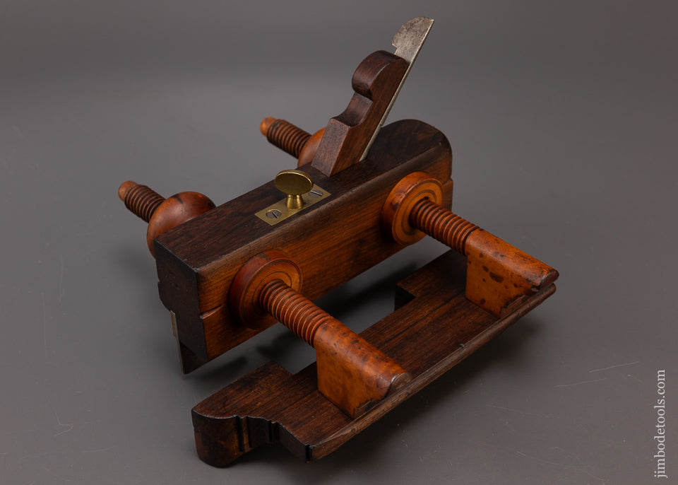 Solid Rosewood Screw Arm Plow Plane by GREENFIELD TOOL CO. Fine - 109292