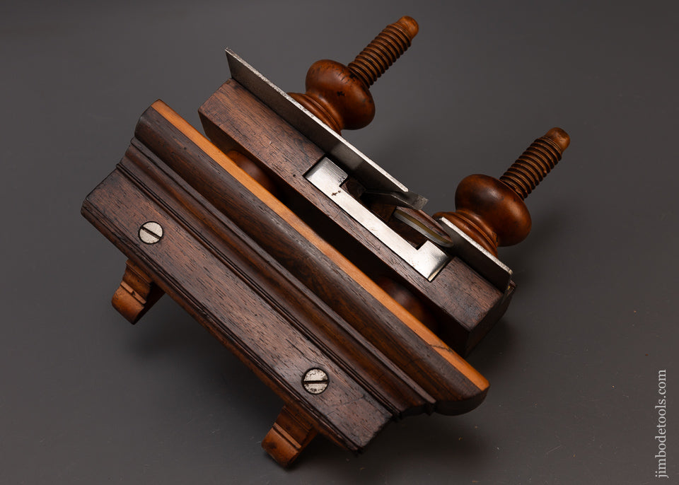 Solid Rosewood Screw Arm Plow Plane by GREENFIELD TOOL CO. Fine - 109292