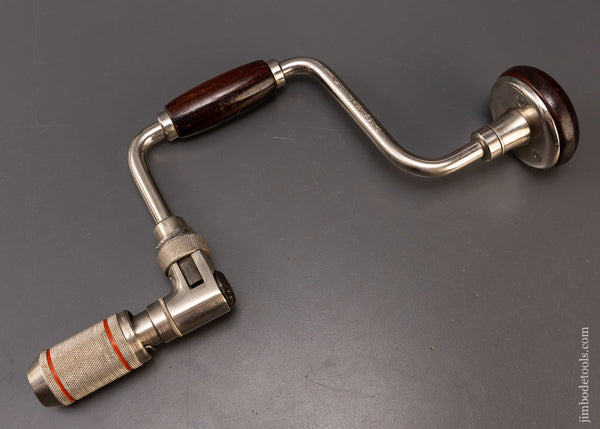 Near Mint 10 Inch STANLEY No. 923 Rosewood Bit Brace - 109306