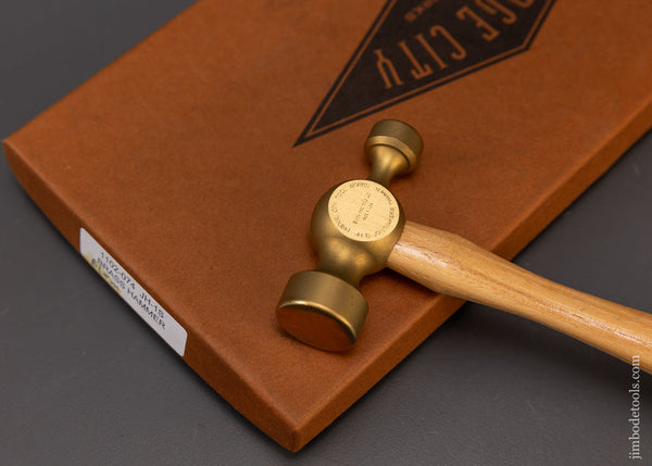 BRIDGE CITY TOOL WORKS JH-1S Brass Hammer Mint in Box - 109309