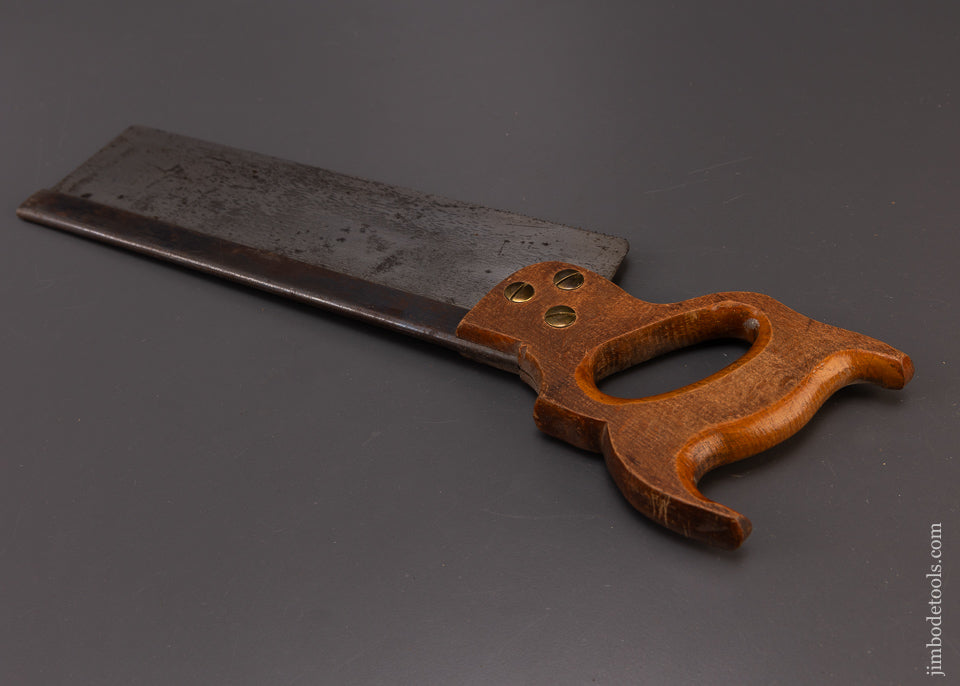 Near New Old Stock BRIDGE TOOL CO. No. 125 Back Saw St. Louis 109339