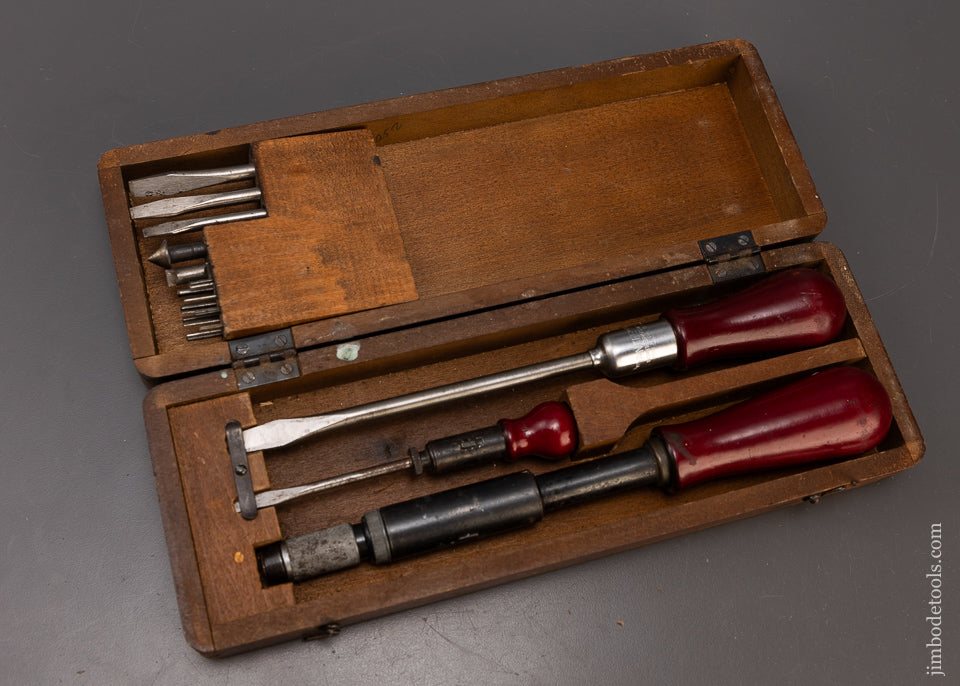 100% Complete! YANKEE Tool Set No. 100 NEAR MINT in Original Box - 109347