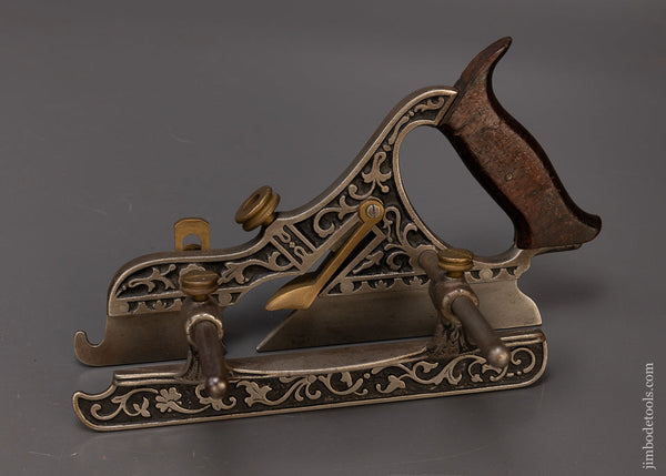 STANLEY No. 43 MILLERS PATENT Ornate Plow Plane - 109352
